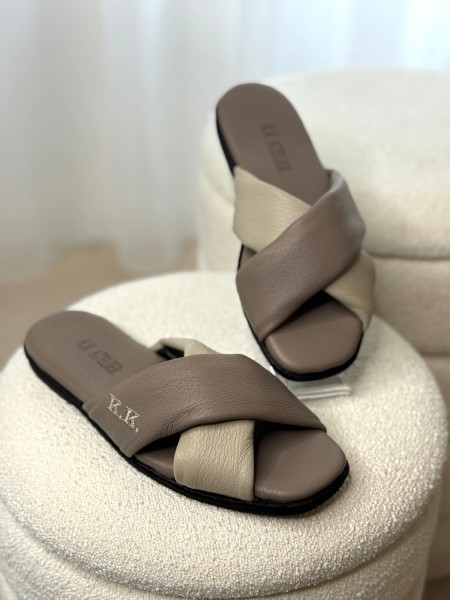 Šľapky SAND TAUPE